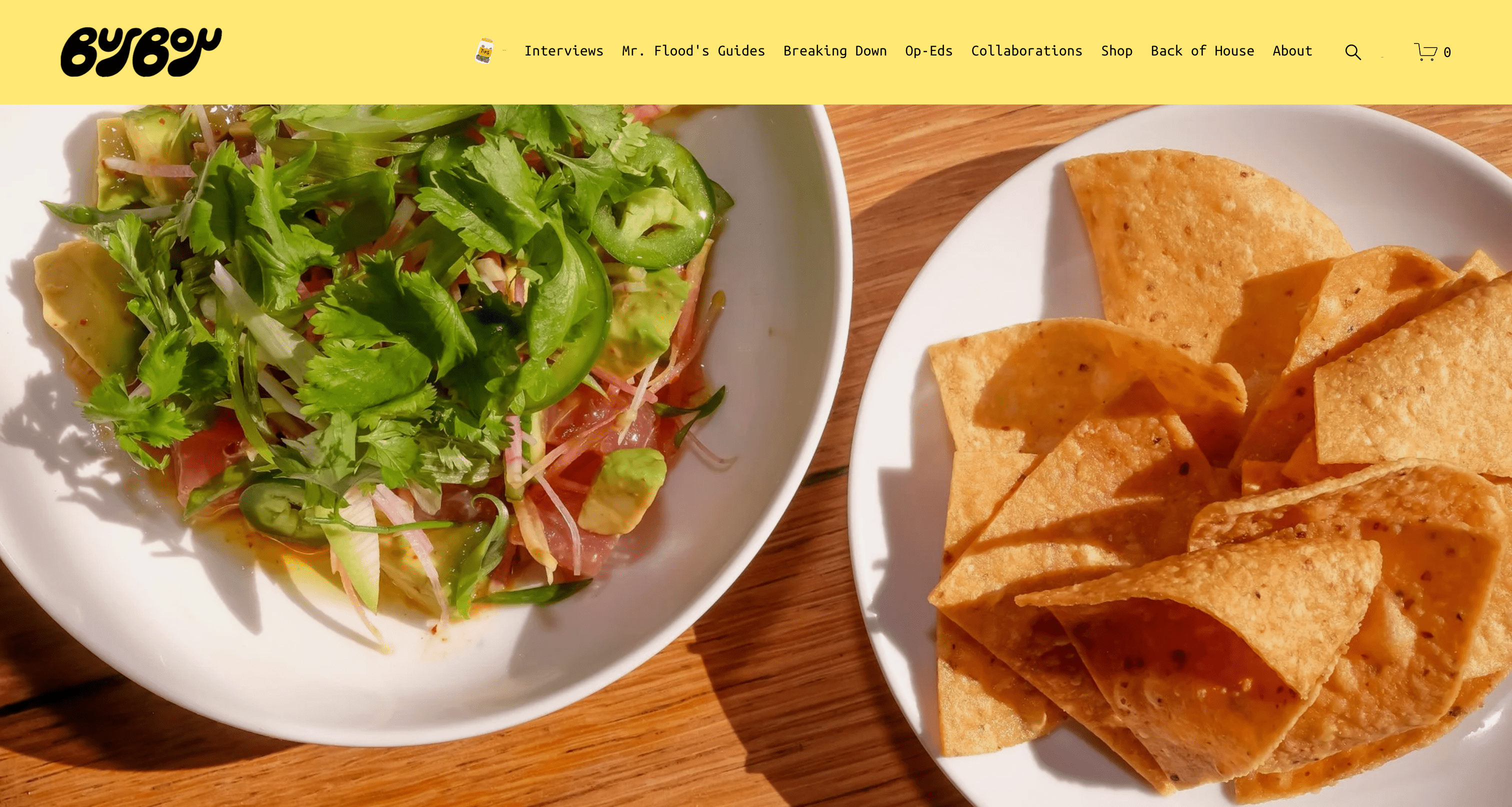 A screenshot of the 'www.busboy.co' homepage